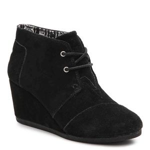TOMS | Desert Suede Wedge Bootie